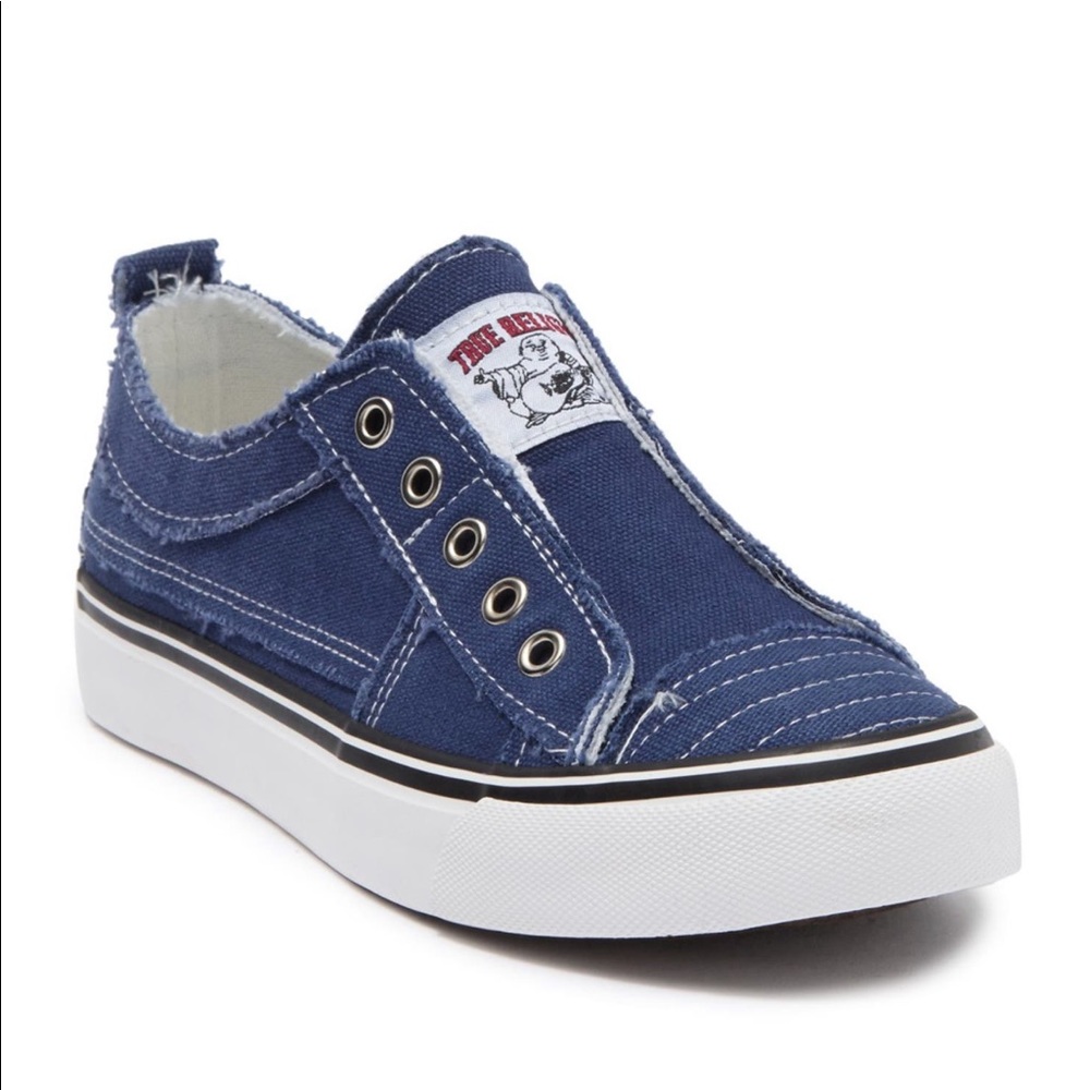 True Religion Korey Laceless Canvas Women Sneakers